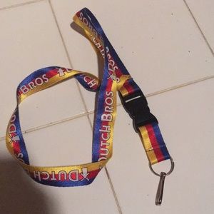 Dutch bros lanyard